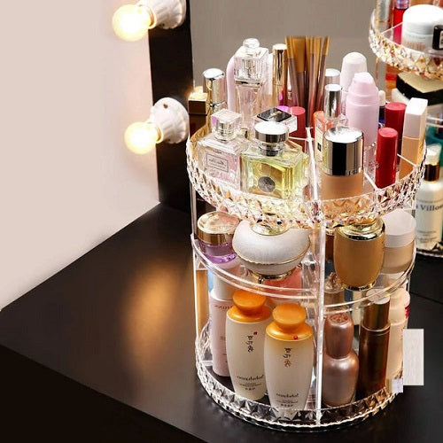 💅💄💁‍♀️🔄 ORGANIZADOR DE MAQUILLAJE GIRATORIO  🔄 💅💄💁‍♀️ UPS